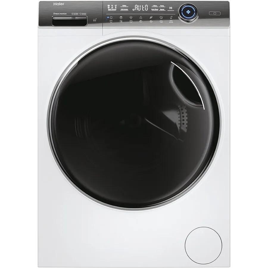 HAIER Masina de spalat rufe frontala slim HAIER HW90-B14979TU1, Steam, 9 kg, 1400rpm, Clasa B, Alb