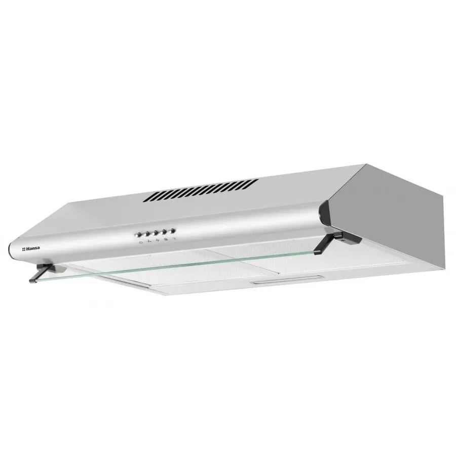 hansa Hota Traditionala Hansa OSP6251IH, 2 Motoare, 2 Filtre Aluminiu, 3 Trepte de Putere Iluminare LED, 60 cm, Inox