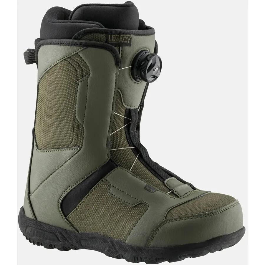 HEAD Ghete snowboard Head Legacy Boa, marime mondo 27.5,Negru-Verde masliniu