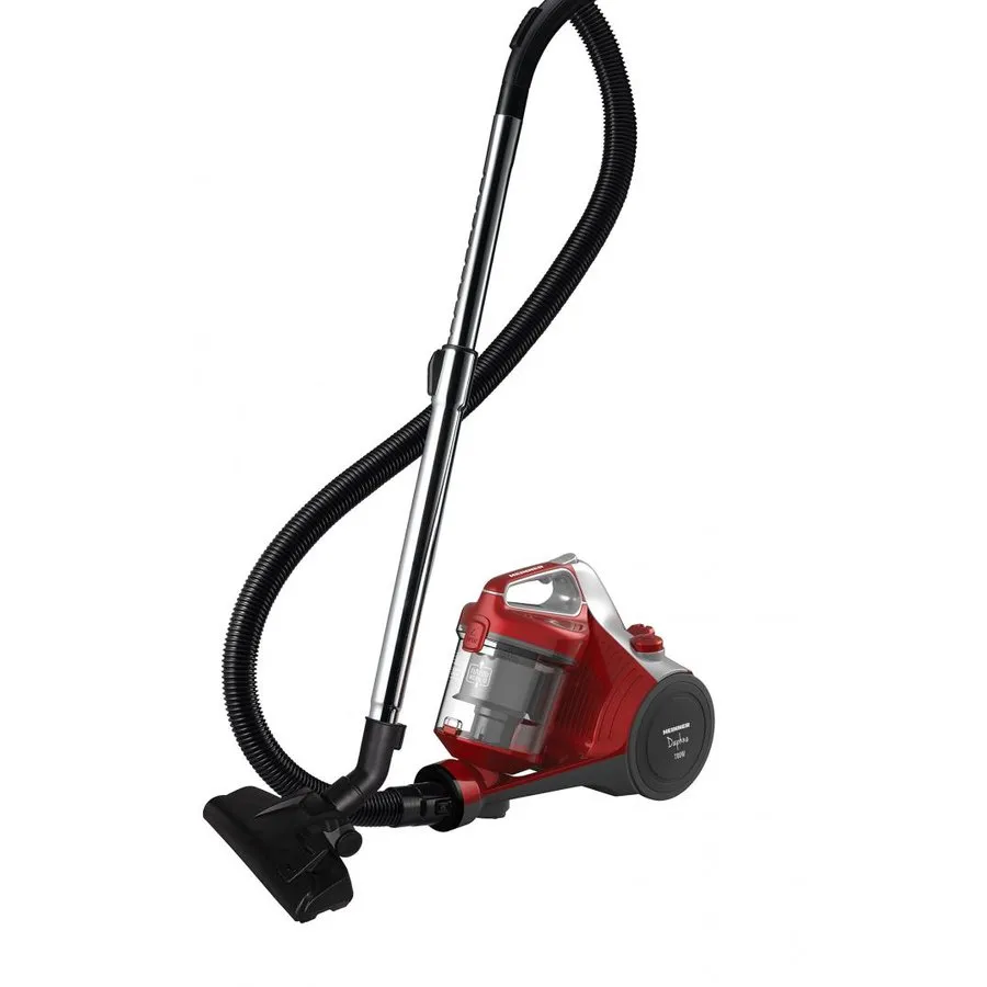 HEINNER Aspirator fara sac Heinner HVC-MC700RD, 700 W, Filtrare ciclonica, Filtru Hepa 12, Rosu