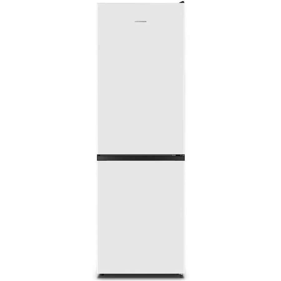 HEINNER Combina frigorifica Heinner HCNF-HS304E++, 304L, Clasa E, H 186 cm, Alb