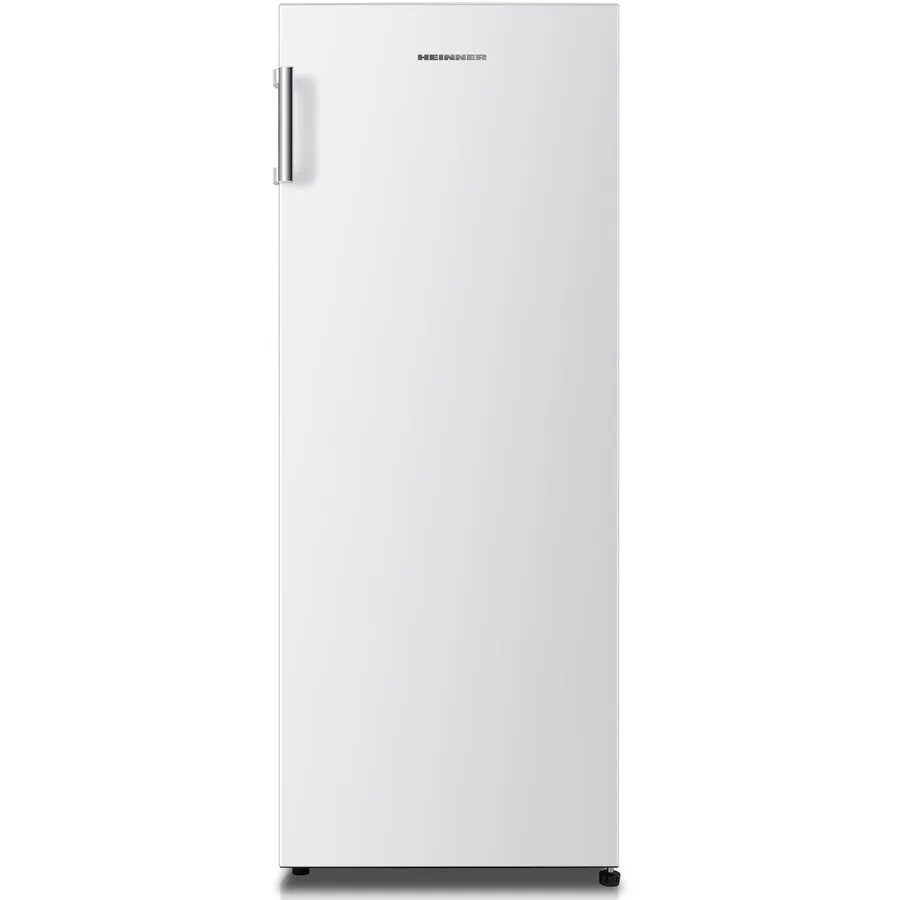 HEINNER Frigider cu o usa Heinner HF-HS250E++, 242 l, Control mecanic cu termostat ajustabil, Iluminare LED, Clasa E, H 144 cm, Alb