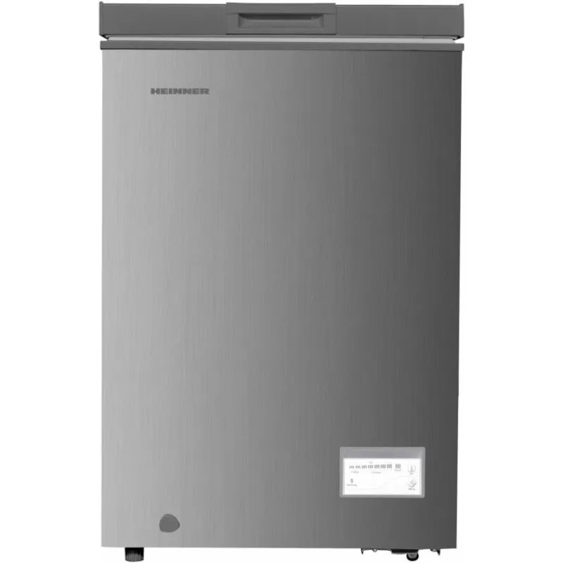 HEINNER Lada frigorifica Heinner HCF-HM100CSE++, 98 L, Clasa E, Sistem convertibil, Control electronic, Argintiu