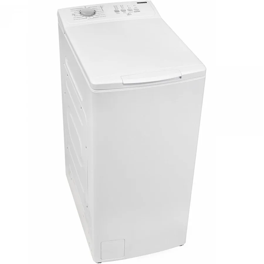 HEINNER Masina de spalat rufe cu incarcare verticala Heinner HWM-TL6010C++, 6kg, 1000rpm, clasa C, 15 programe, display LED, program rapid 15min, program scurt 45min, program hygiene 90°c, program delicate, clatire suplimentara, Alb
