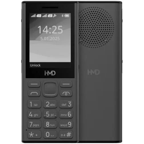HMD Telefon mobil HMD 130 Music Dual Sim, 2.4 inch, 2G, 8MB RAM, 8MB, Gri