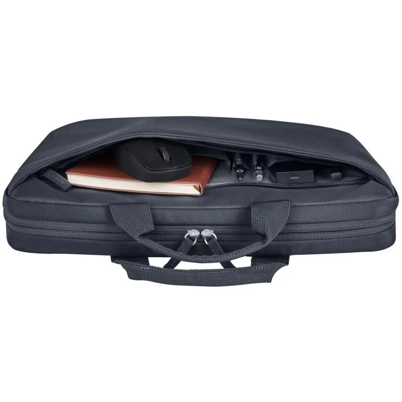 HP Geanta laptop HP Everyday 14 Odyssey, poliester durabil 600D, 14 inch, rezistent la apa, compartiment captusit pentru laptop, 60% plastic reciclat post-consum, Gri