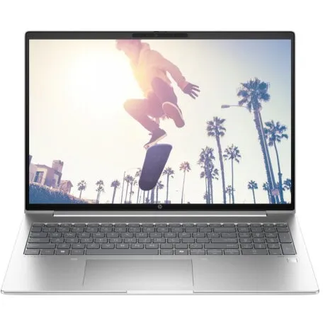 HP Laptop HP 460 G11, Intel Core Ultra 7 155U, 16 inch WUXGA, 16GB RAM, 512GB SSD, Windows 11 Pro, Argintiu (Tastatura US) (INT Keyboard)