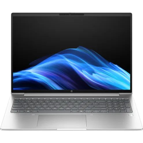 HP Laptop HP ProBook 4 G1i, Intel Core Ultra 7 255U, 16 inch Touch, RAM 32GB, SSD 1TB, Intel Graphics, Windows 11 Pro, Argintiu