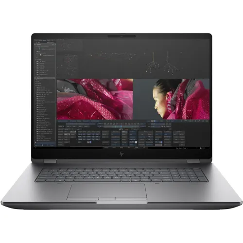 HP Laptop HP ZBook Fury 18 G1i, Procesor Intel® Core™ Ultra 9 285HX pana la 5.50 GHz, 18 inch, WQXGA, 64GB RAM, 2TB SSD, NVIDIA RTX PRO 4000 16GB, Windows 11 Pro, Argintiu