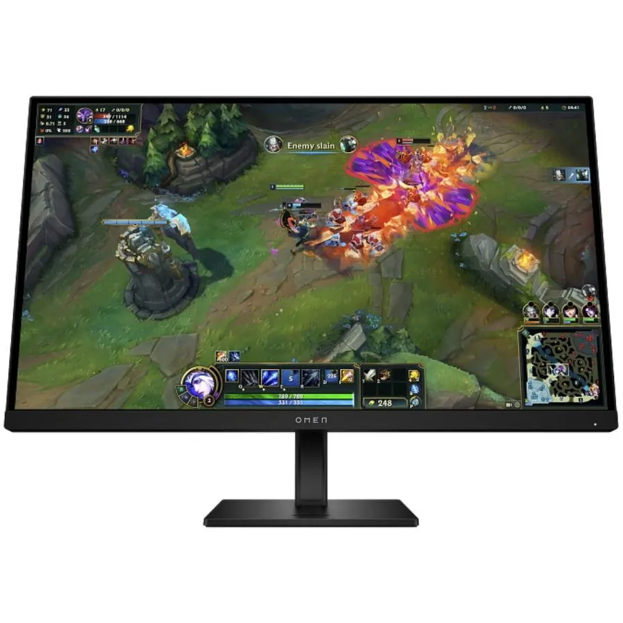 HP Monitor Gaming IPS LED, HP OMEN 27q G2,  27 inch, QHD 2560 x 1440, HDMI, DisplayPort, Pivot, 180 Hz, 1 ms, Negru