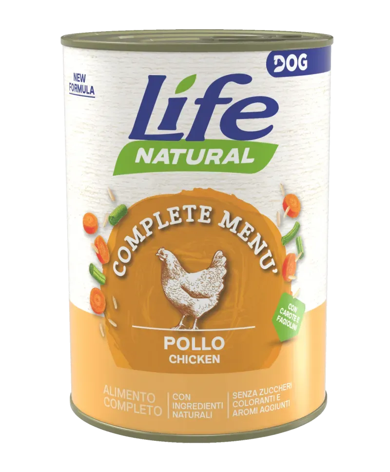 Hrana Umeda Caini, Life Dog Nutrition Plus, Pui, 400 g