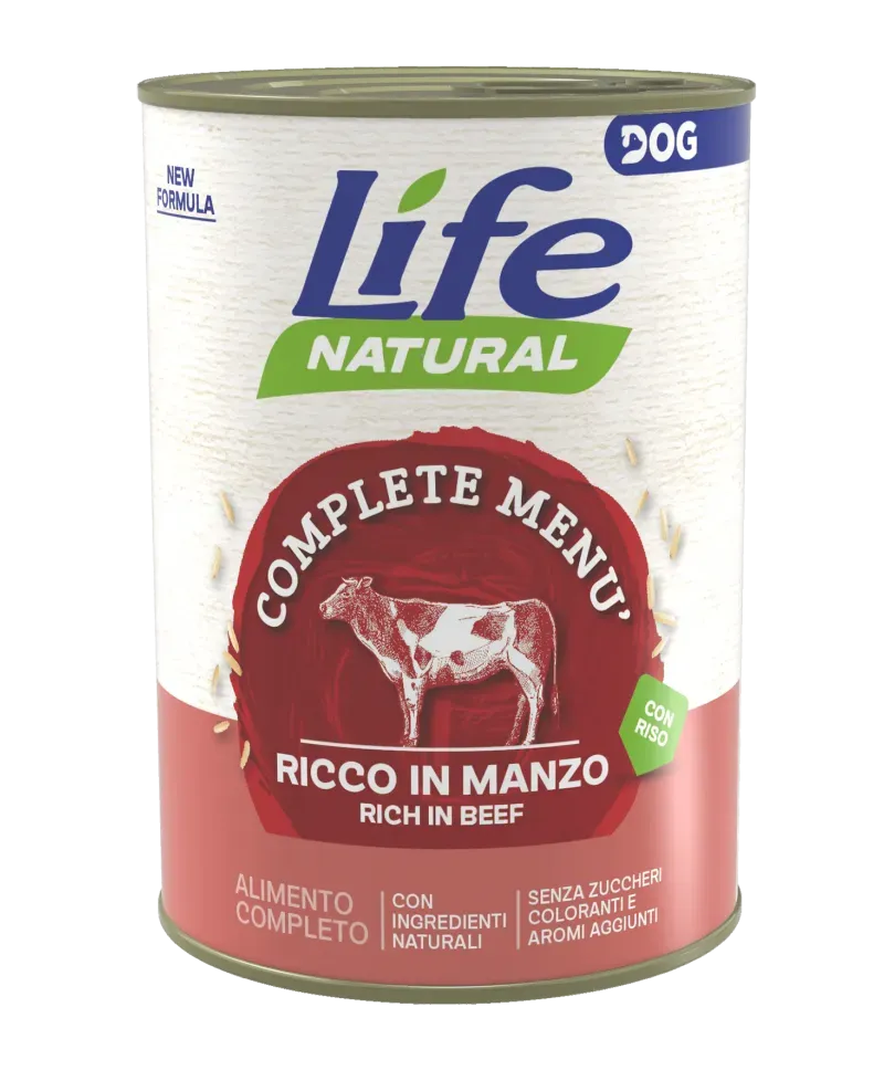 Hrana Umeda Caini, Life Dog Nutrition Plus, Vita, 400 g