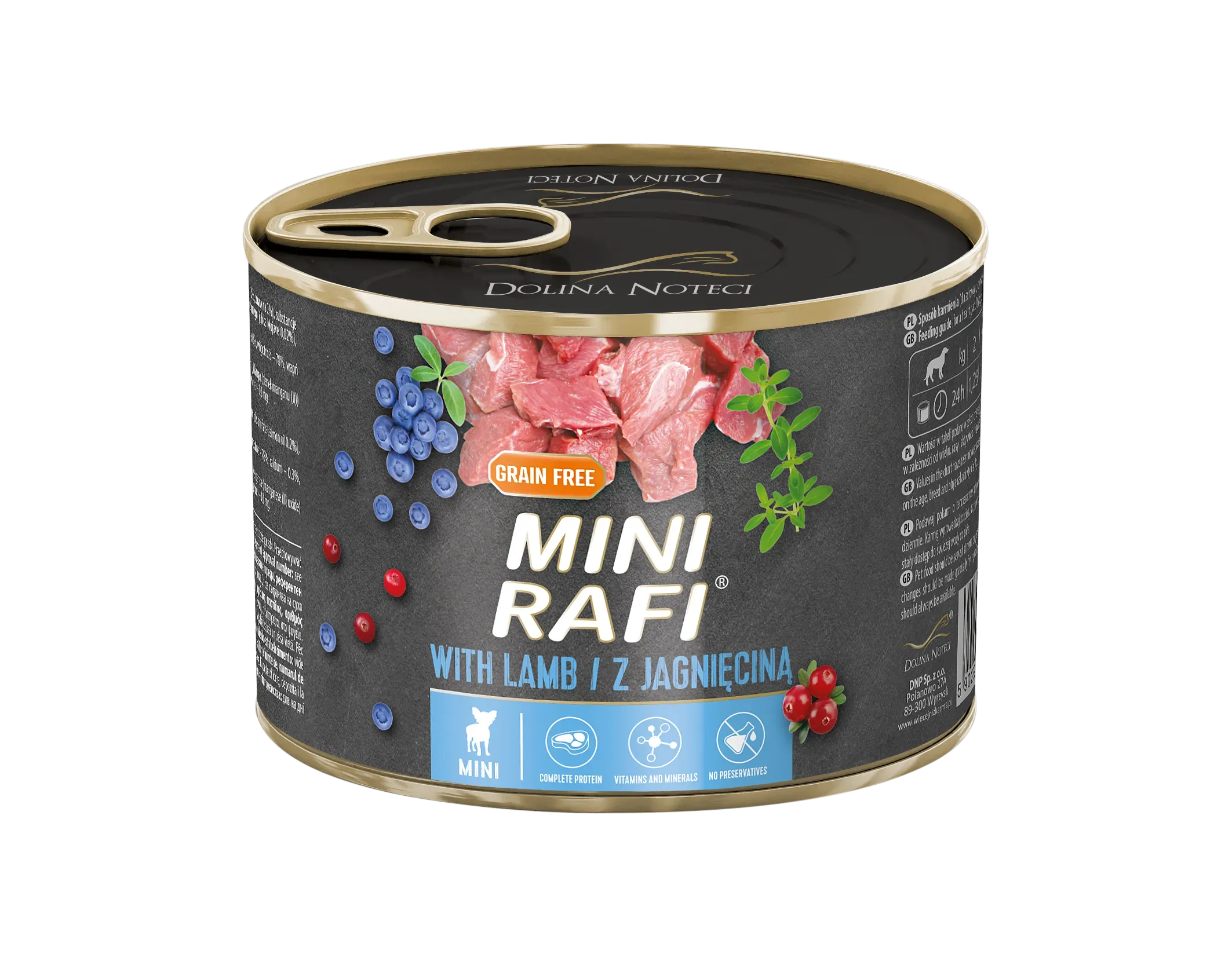 Hrana Umeda Caini, Rafi Dog, Adult Mini, Miel, 185 g