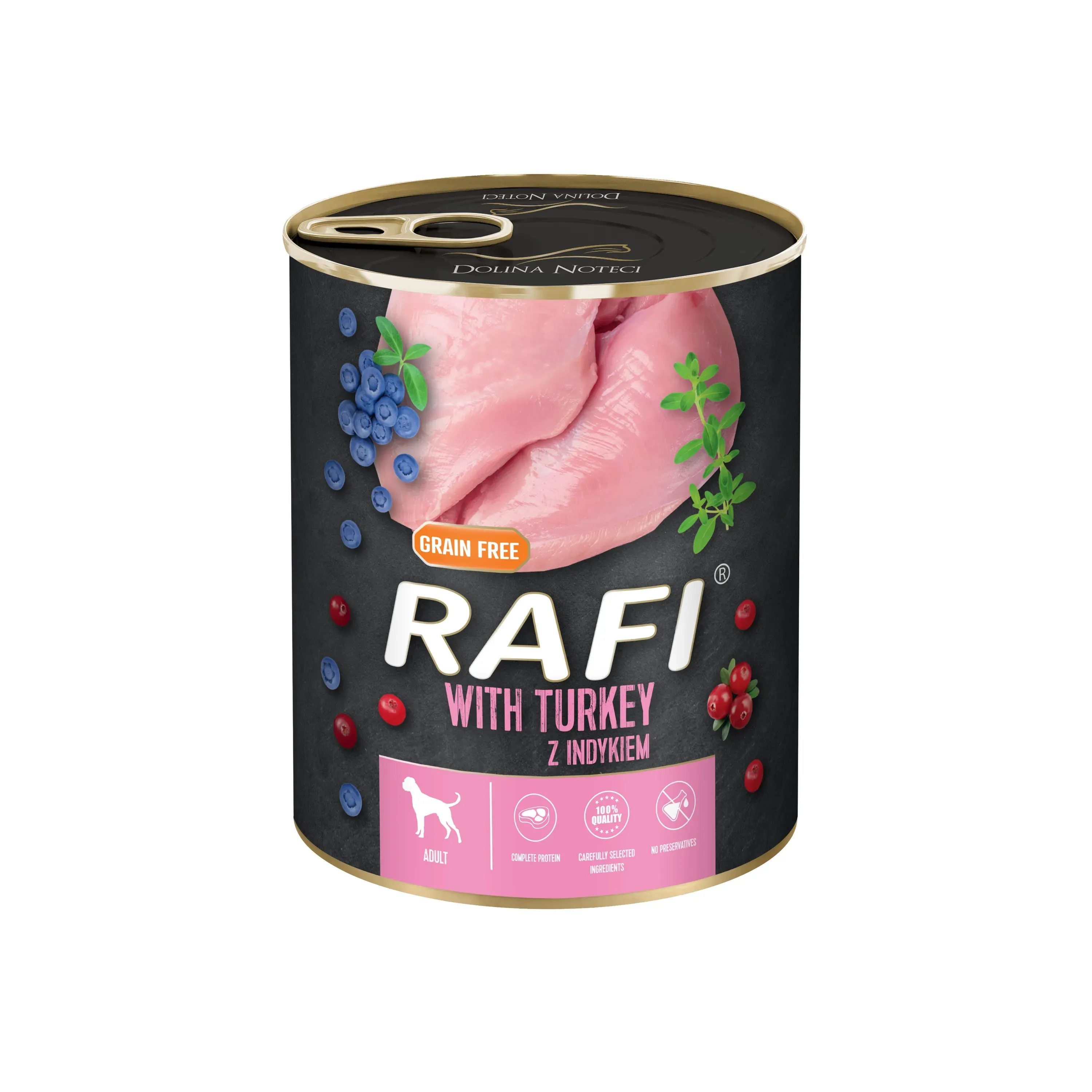 Hrana Umeda Caini, Rafi Dog, Curcan si Afine, 800 g