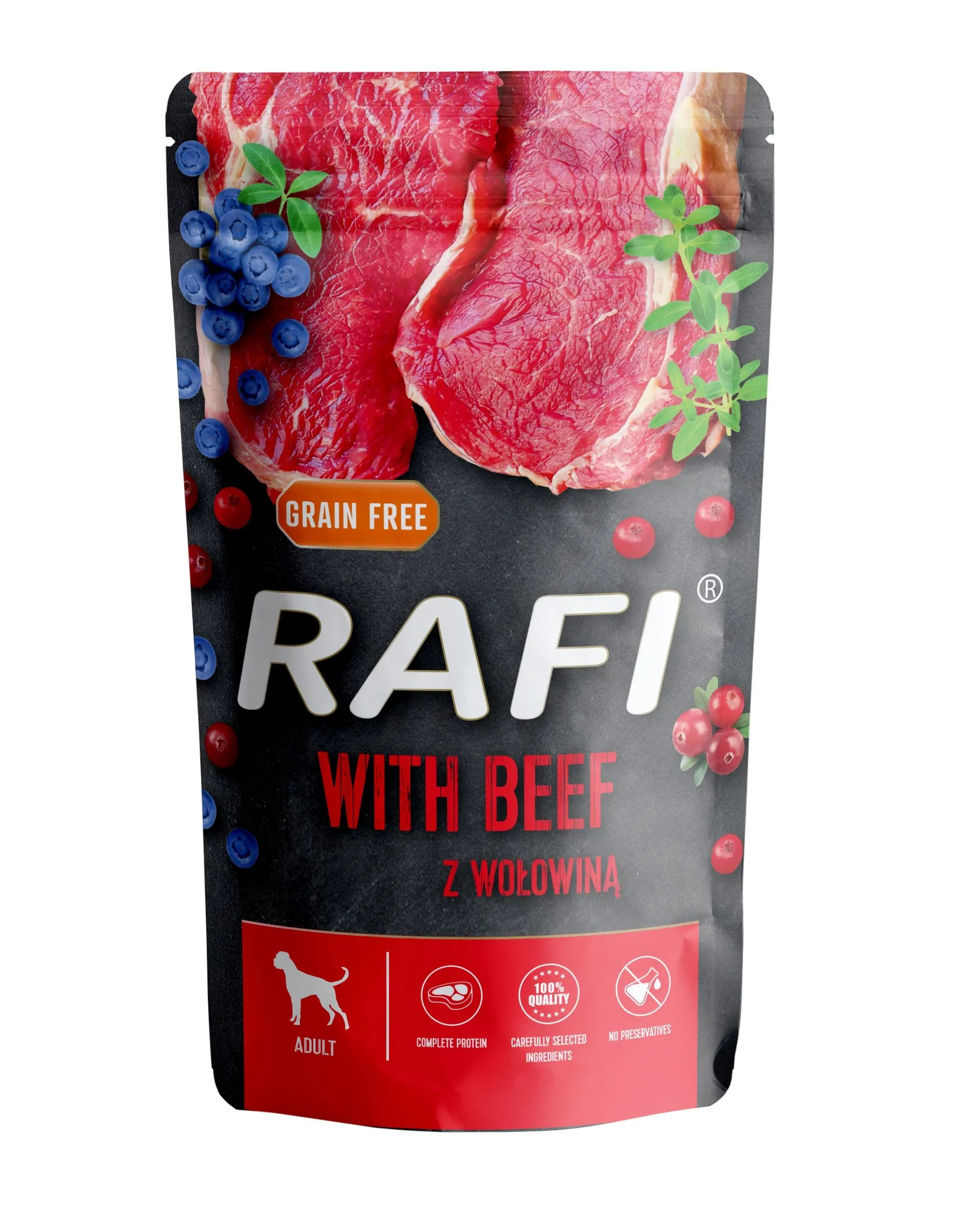 Hrana Umeda Caini, Rafi Dog, Vita si Afine, 500 g