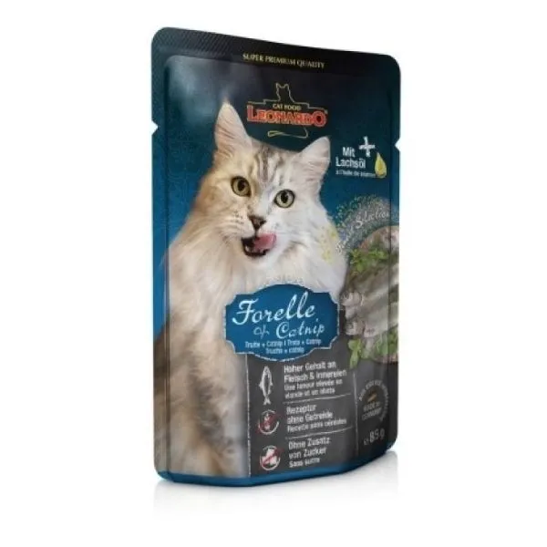 Hrana umeda pisici, Leonardo Pastrav & Iarba Matei, 85 g