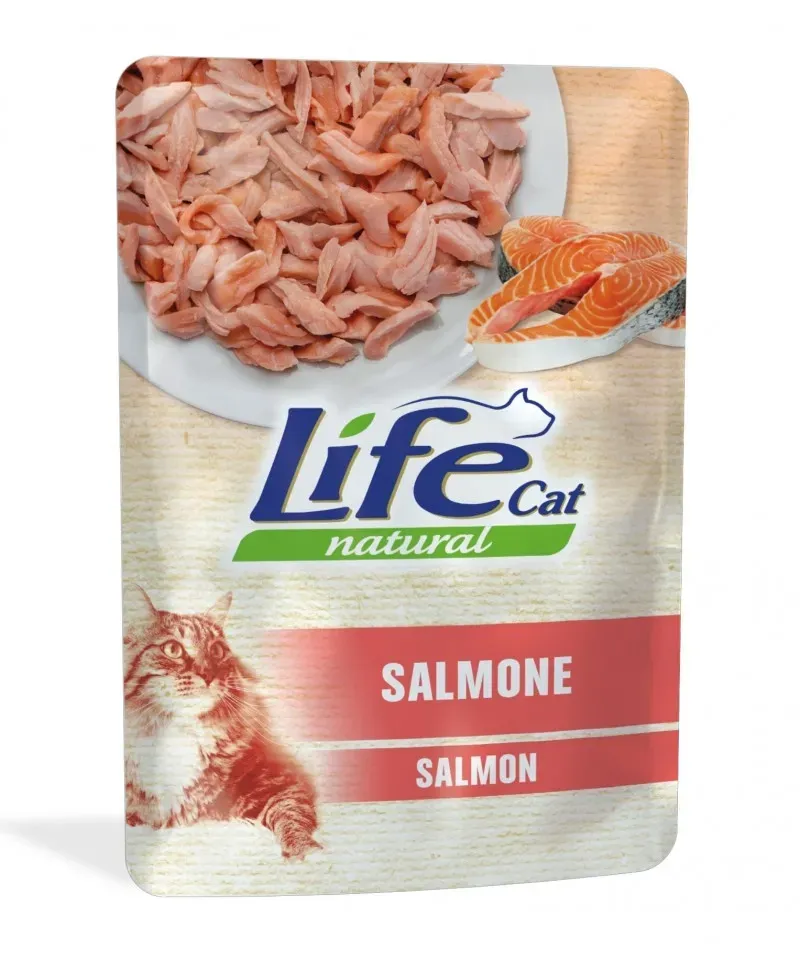 Hrana Umeda Pisici, Life Cat, Somon, 70 g