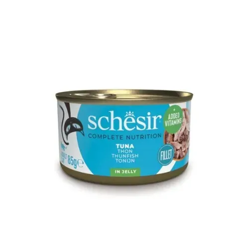 Hrana umeda pisici, Schesir, Ton in Jeleu, 85 g