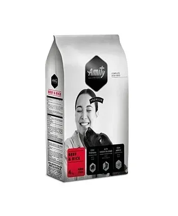 Hrana Uscata Caini, Amity Premium Dogs, Vita si Orez, 4 kg