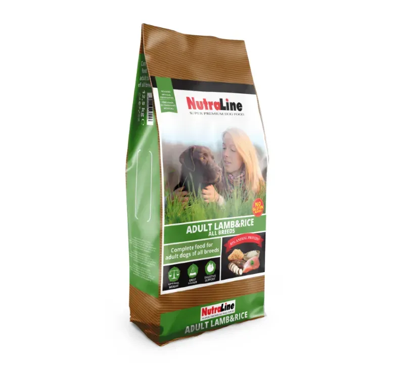 Hrana uscata caini, Nutraline Adult Miel & Orez, 3 kg