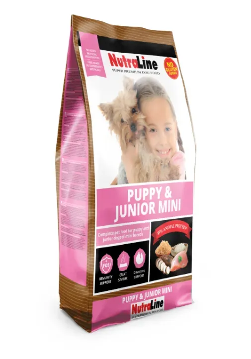 Hrana uscata caini, Nutraline Puppy & Junior Mini, 1 kg
