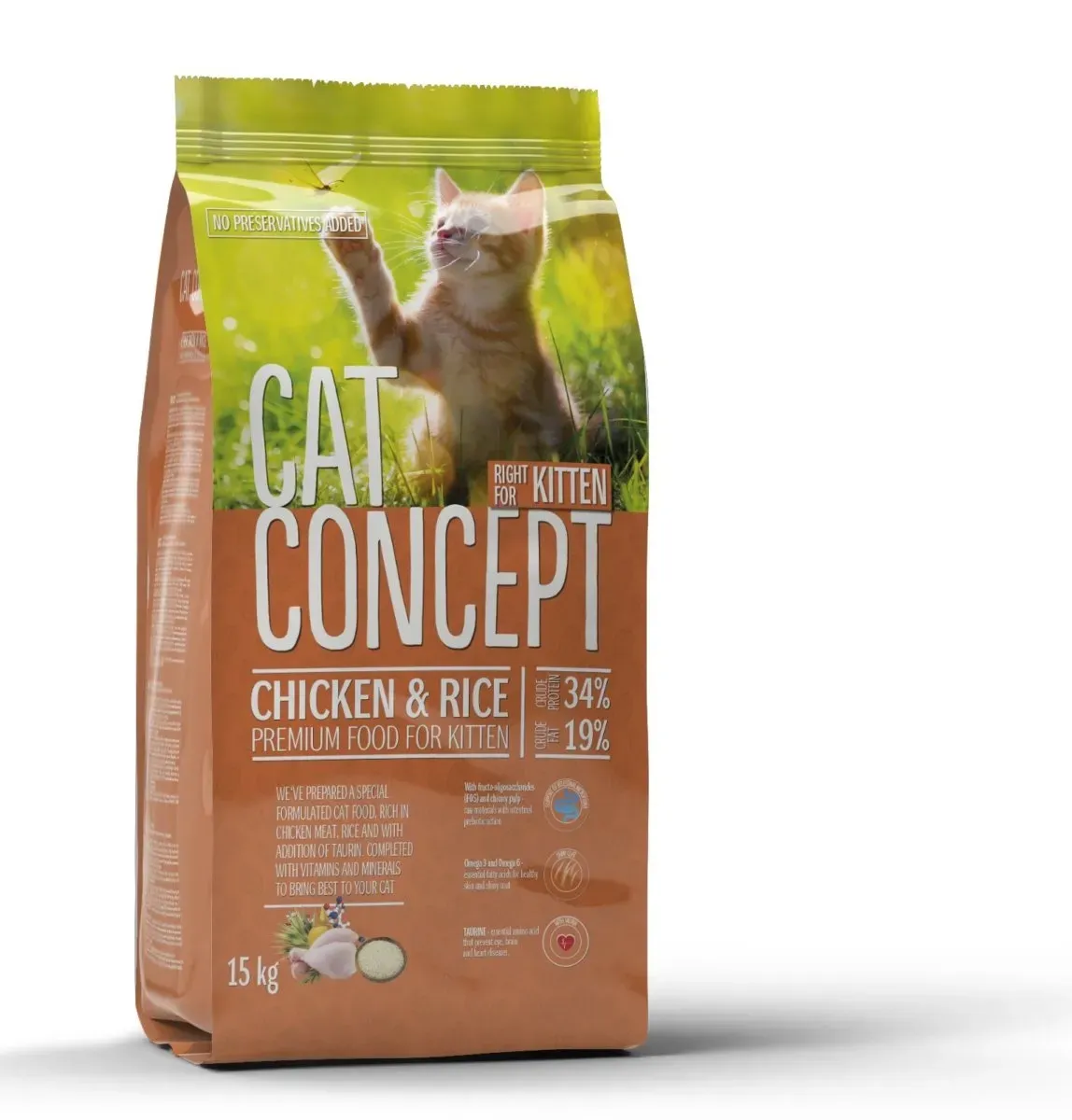 Hrana uscata pisici, CAT CONCEPT Kitten, 400 g