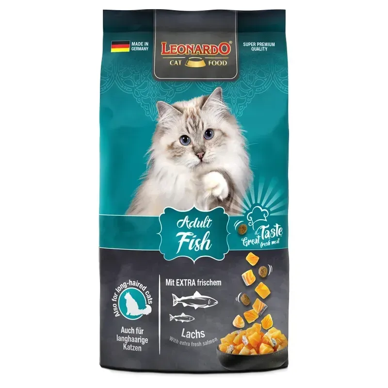 Hrana uscata pisici, Leonardo Adult Sensitive Peste, 7.5 kg