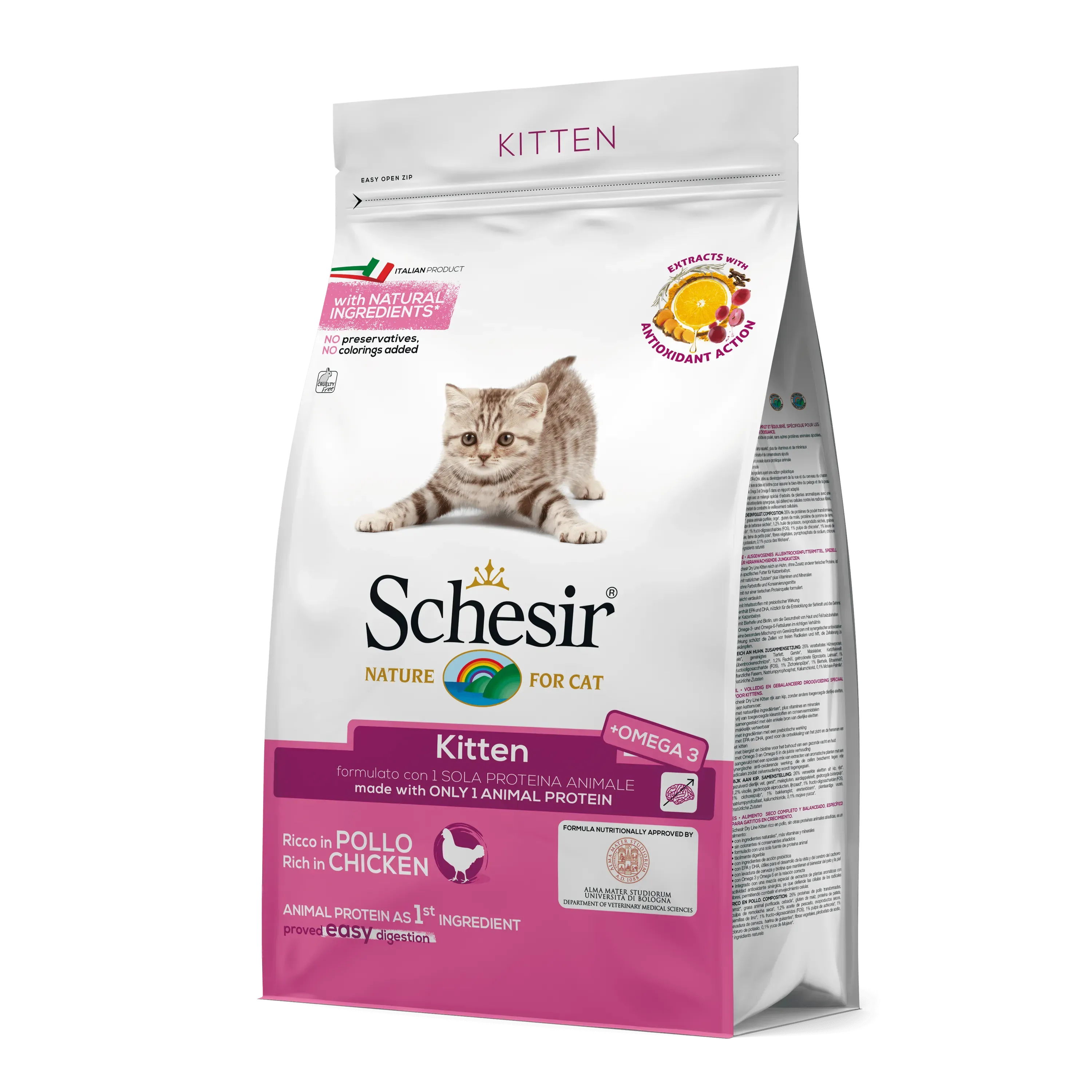 Hrana uscata pisici, Schesir Kitten Pui, 10 kg