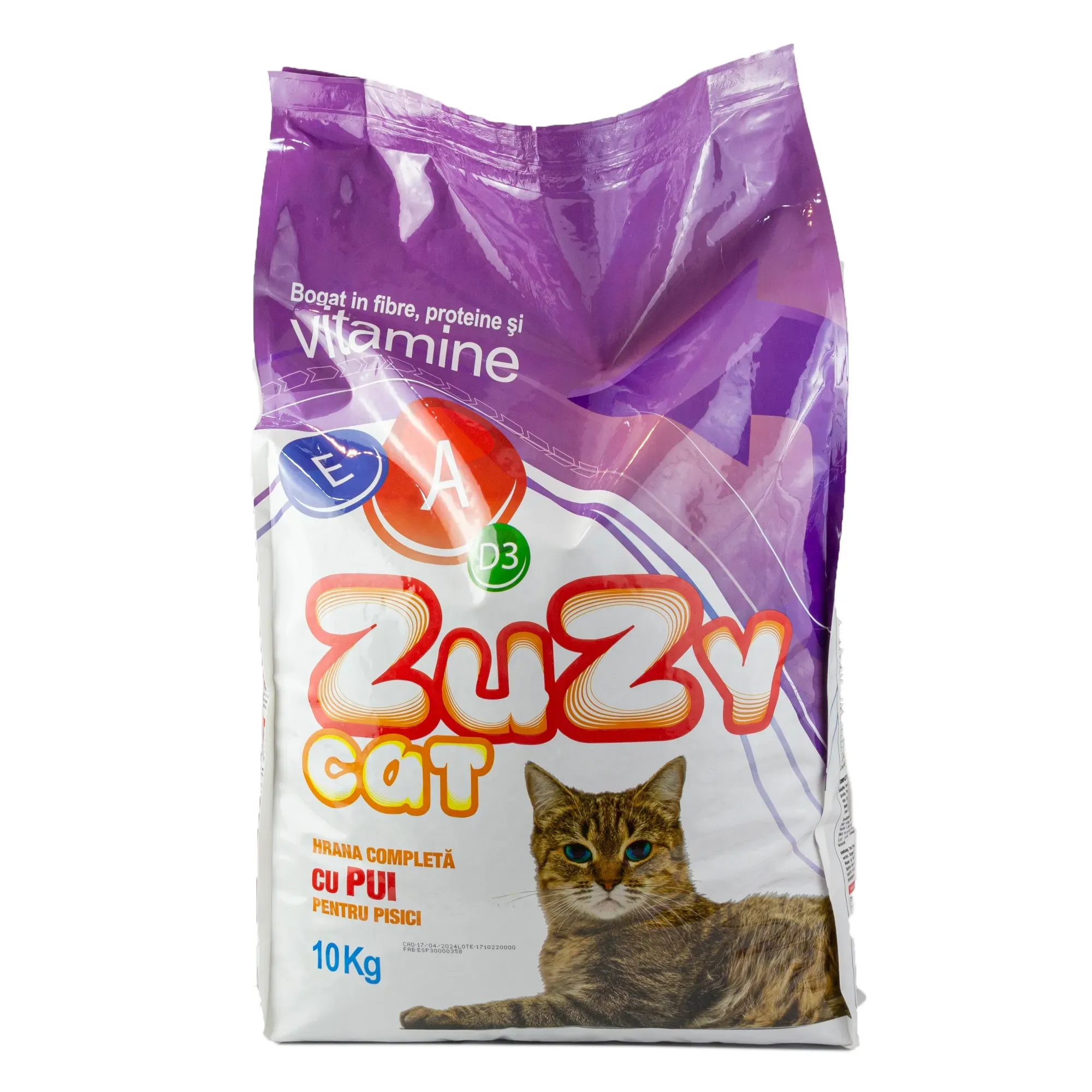 Hrana Uscata Pisici, Zuzy Cat, Pui, 10 kg