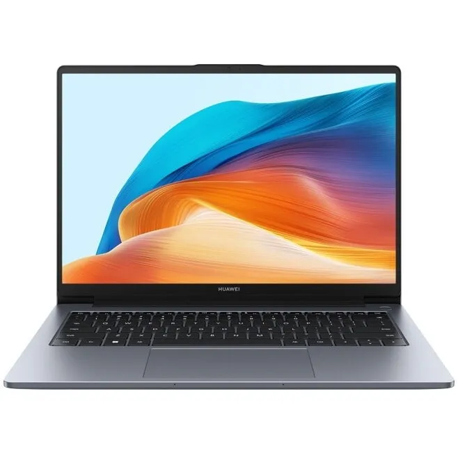 Huawei Laptop Huawei MateBook D 14 2024, Intel Core i5 12450H, 14 inch WUXGA, 16GB RAM, 512GB SSD, Windows 11 Home, Gri (INT Keyboard)