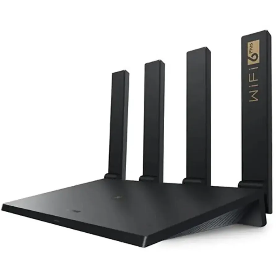 Huawei Router wireless Huawei AX3 Pro, Dual-Band, WiFi 6, 2.4 GHz - 574Mbps, 5 GHz - 2402 Mbps, Negru