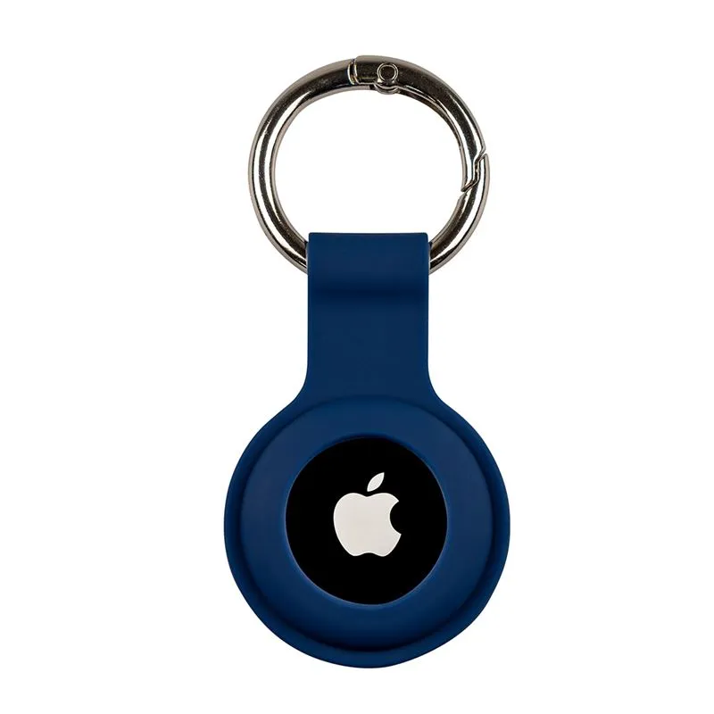 Husa de protectie tip breloc Mobile Origin Key Chain compatibila cu Apple AirTag Albastru
