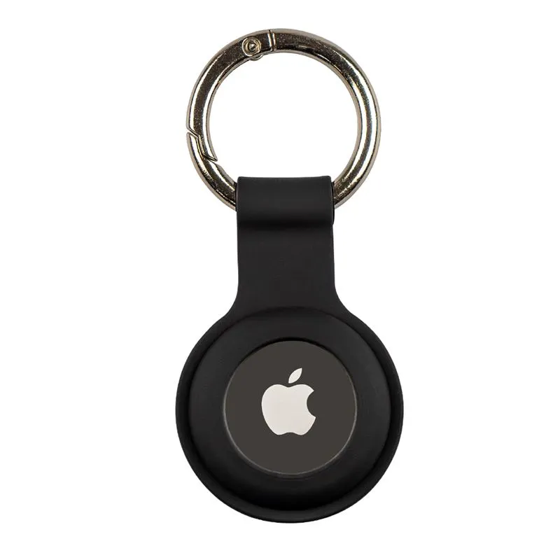 Husa de protectie tip breloc Mobile Origin Key Chain compatibila cu Apple AirTag Negru