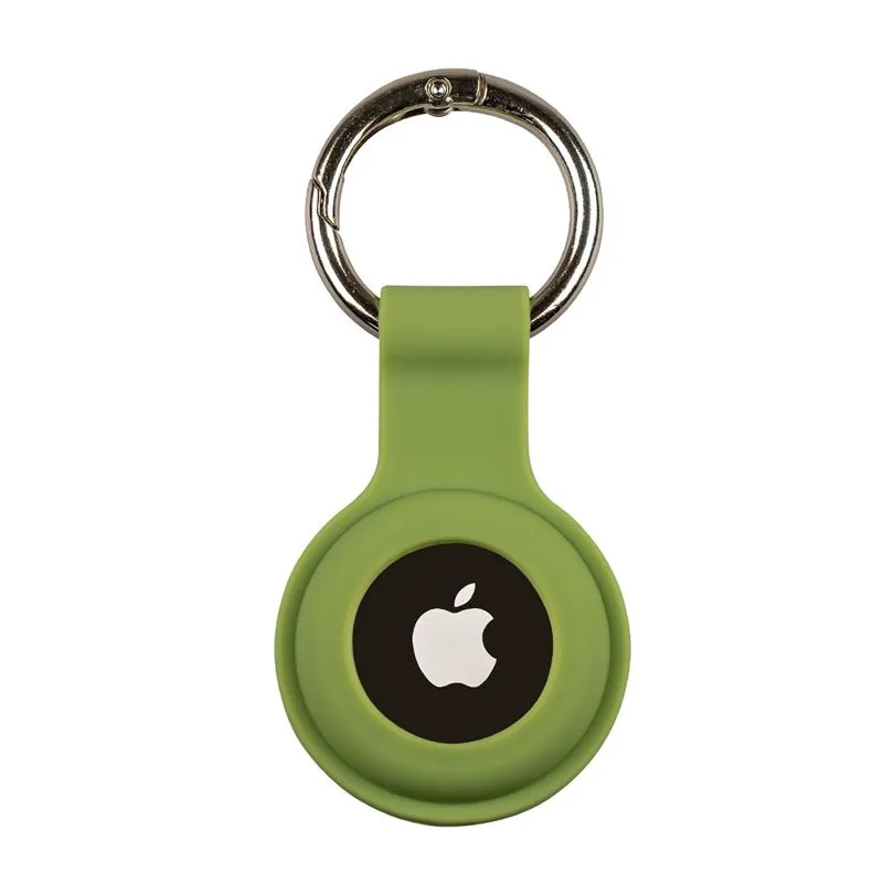 Husa de protectie tip breloc Mobile Origin Key Chain compatibila cu Apple AirTag Verde