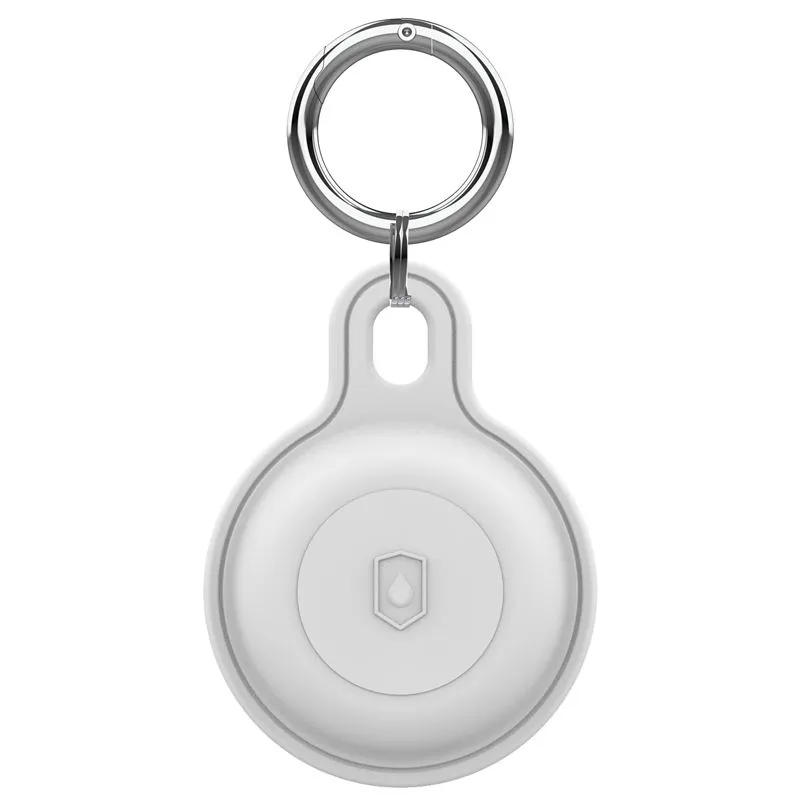 Husa de protectie tip breloc Mobile Origin Outdoor Key Chain compatibila cu Apple AirTag White