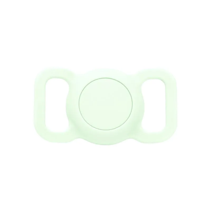 Husa protectie AirTag Mobile Origin Pet Collar, Luminous Green
