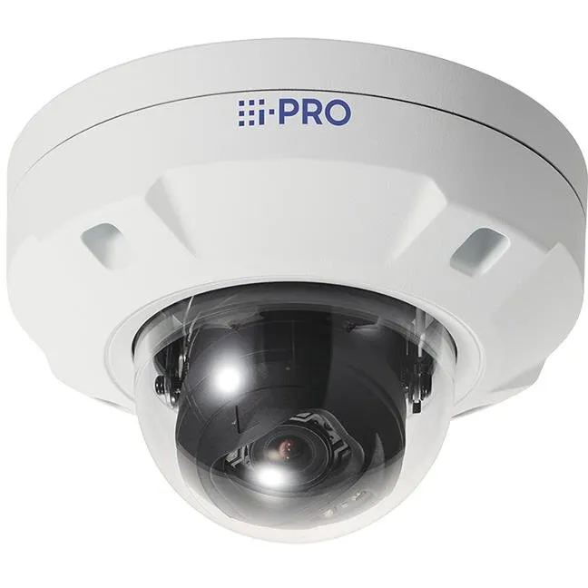 I-PRO Camera de exterior cupola antivandalism, i-PRO WV-S25500-V3LN 1/3 5MP 2,9 - 9 mm, Alb