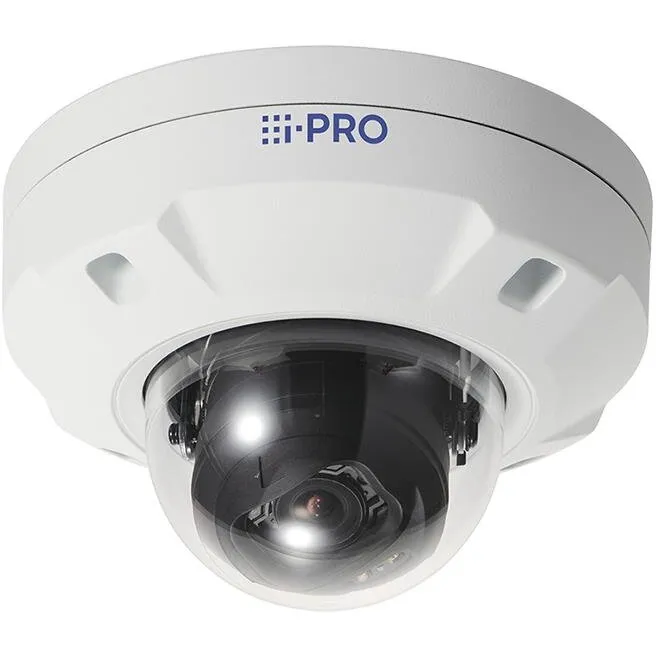 I-PRO Camere de retea cu cupola fixa, ​​i-PRO WV-S2536LNA, 2MP, Alb