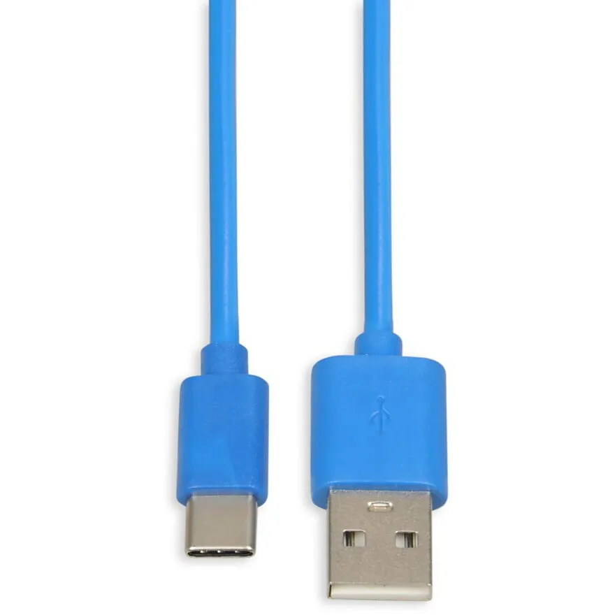 IBOX Cablu Ibox IKUMTCB USB-A la USB-C 1m 3A , Albastru