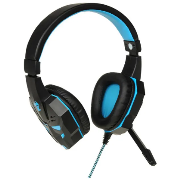 IBOX Casti cu fir, banda pentru cap, iBox X8 , gaming, Negru-Albastru