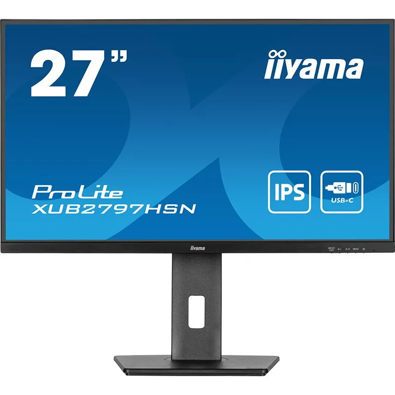IIYAMA Monitor LED Iiyama ProLite XUB2797HSN-B2, 27 inch, FHD, IPS, 1ms, 100Hz, Negru