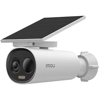 IMOU Camera supraveghere video exterior IMOU Cell 3C All in One IPC-K9DCP-3T0WE-V2, 3 MP, 15 FPS, Panou Solar, Zoom 8x, Wi-Fi, IP66, Alb