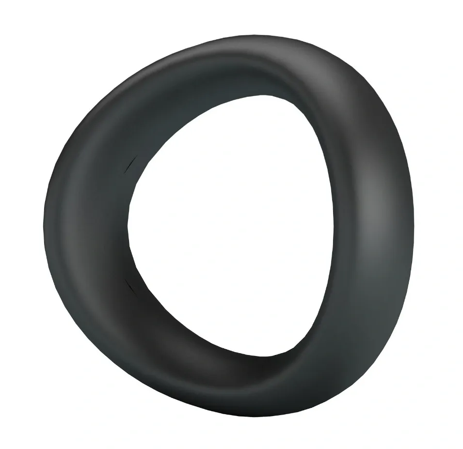 Inel de Penis Valen pentru Erectii Puternice, Silicon, Negru