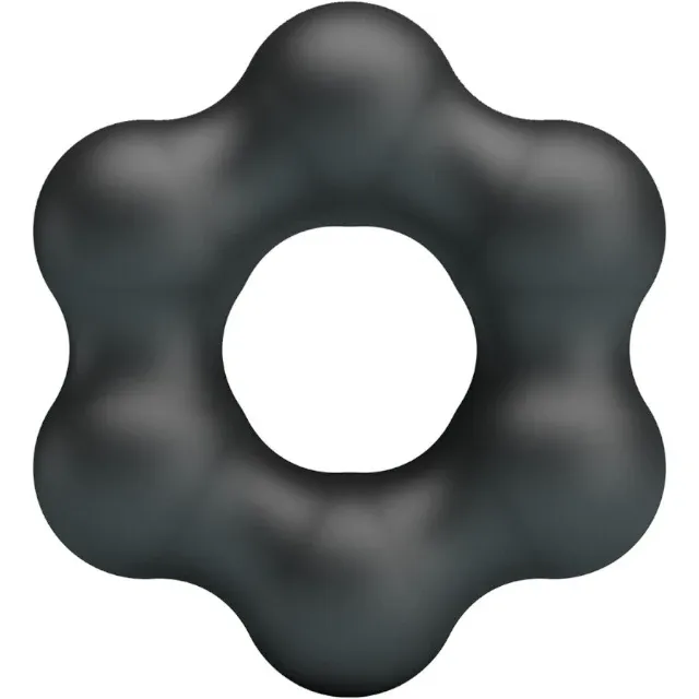 Inel pentru penis CRAZY BULL Clauzell, cu striații, din silicon, rezistent la apă, diametru intern 22 mm (model 10)