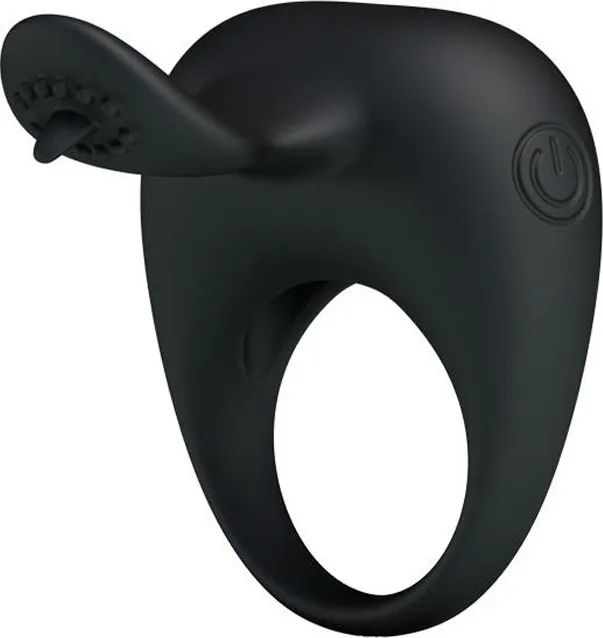 Inel PrettyLove Stimulating Tonguo cu vibratii