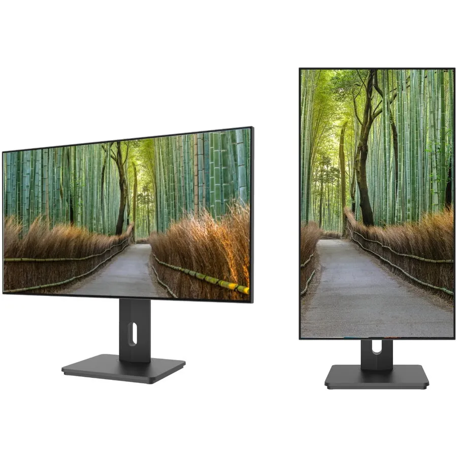 JAPANNEXT Monitor Japannext, 27 inch., IPS 4K UHD (3840 x 2160), HDR, Height & Tilt Adjustable (HSP), Integrated Speaker, VESA, Flicker-Free G-Sync/FreeSync