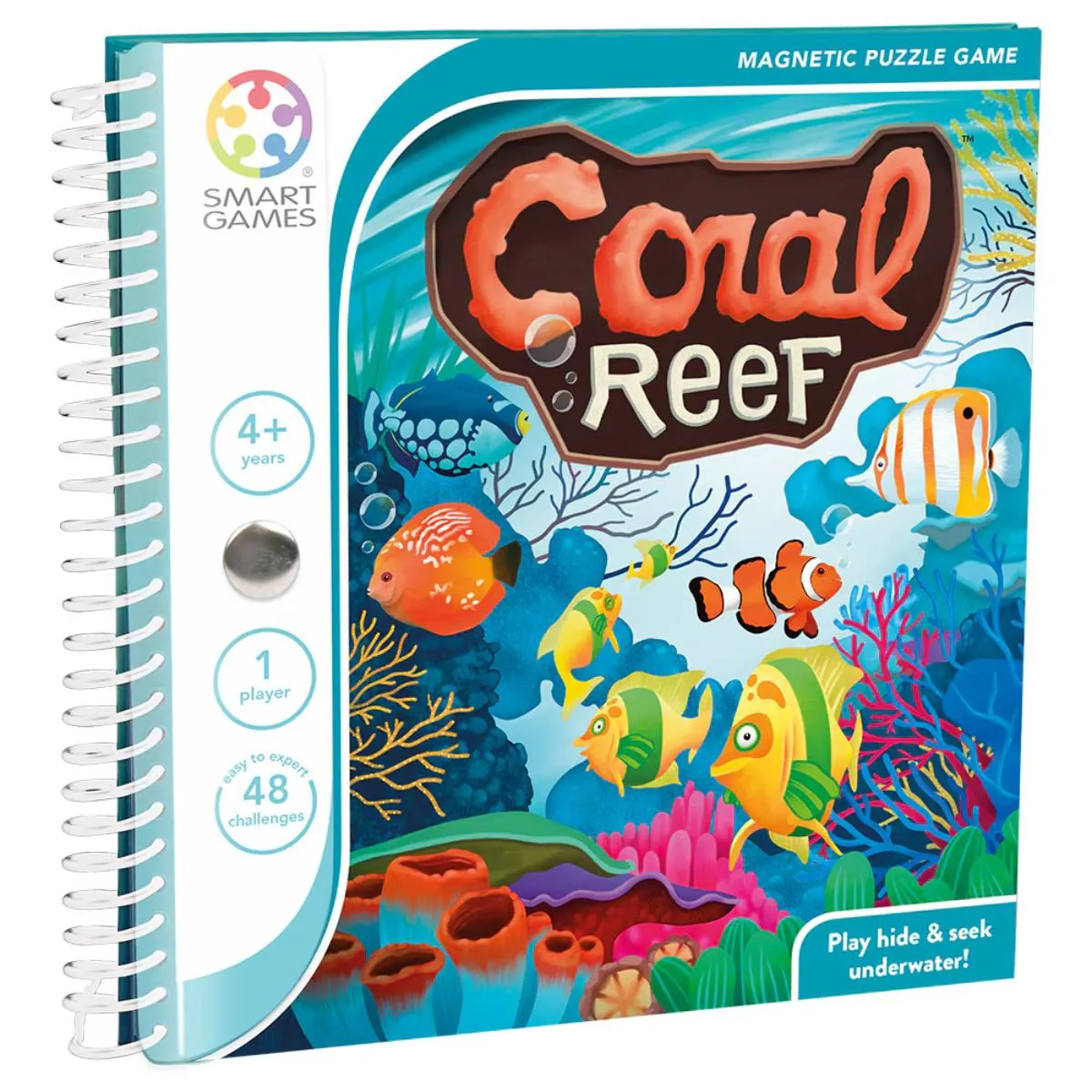 Joc de logica cu 48 de provocari, Smart Games, Coral Reef