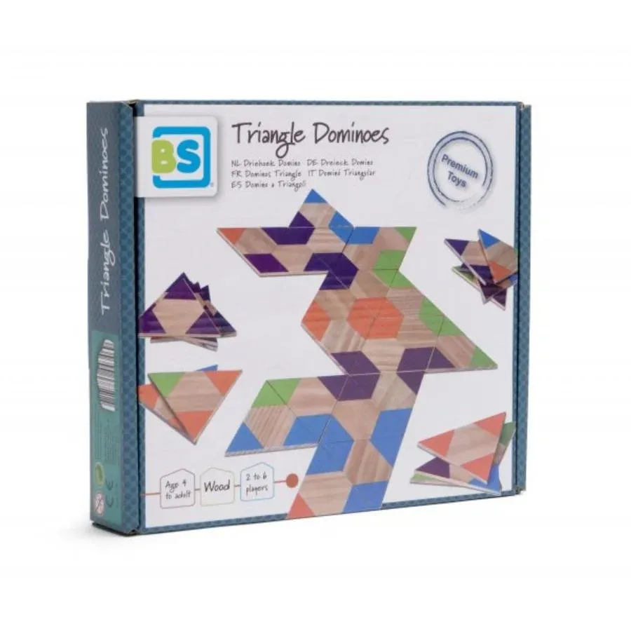 Joc domino triunghiular, BS Toys