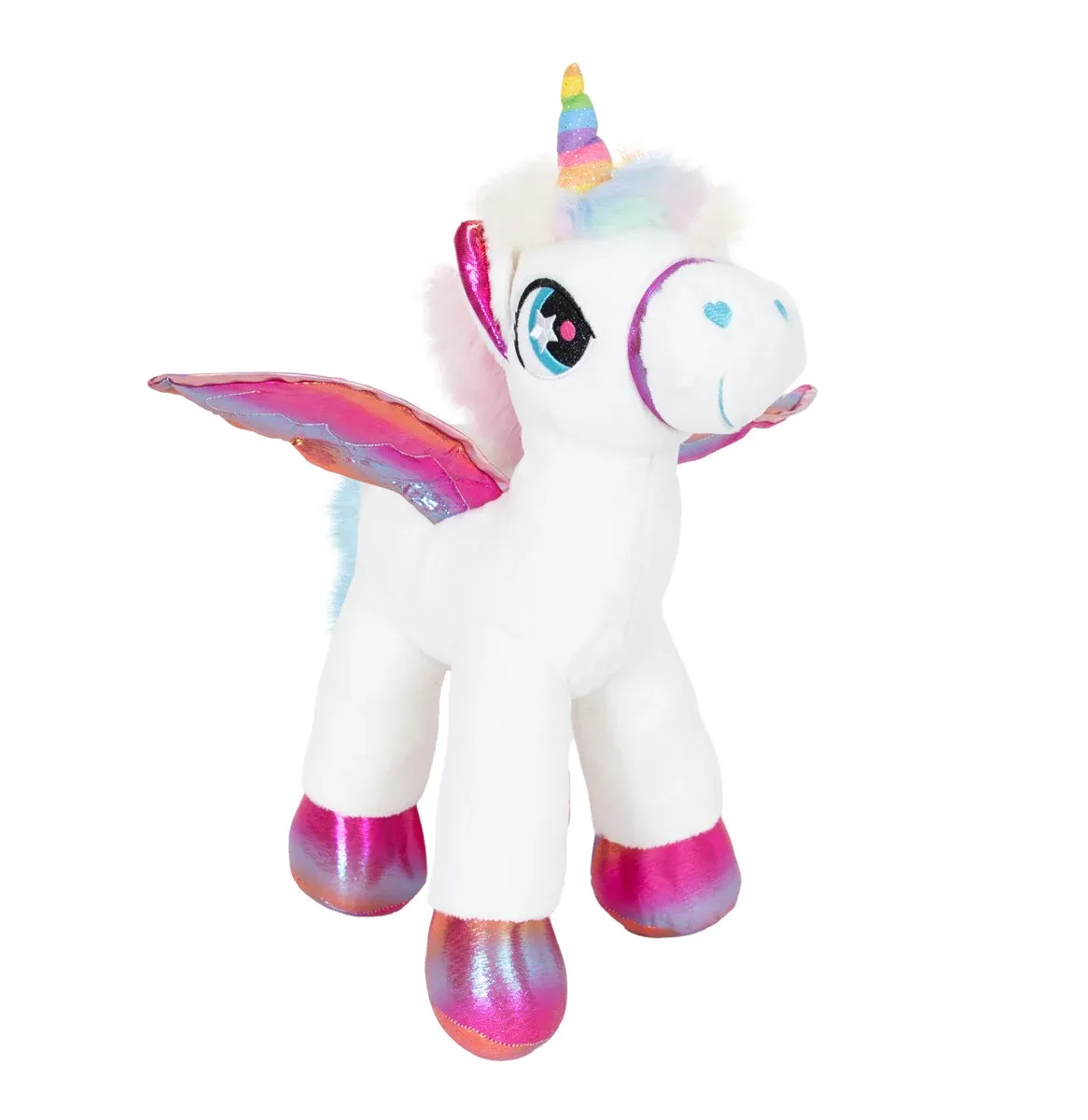 Jucarie de plus, Puffy Friends, Unicorn, 42 cm