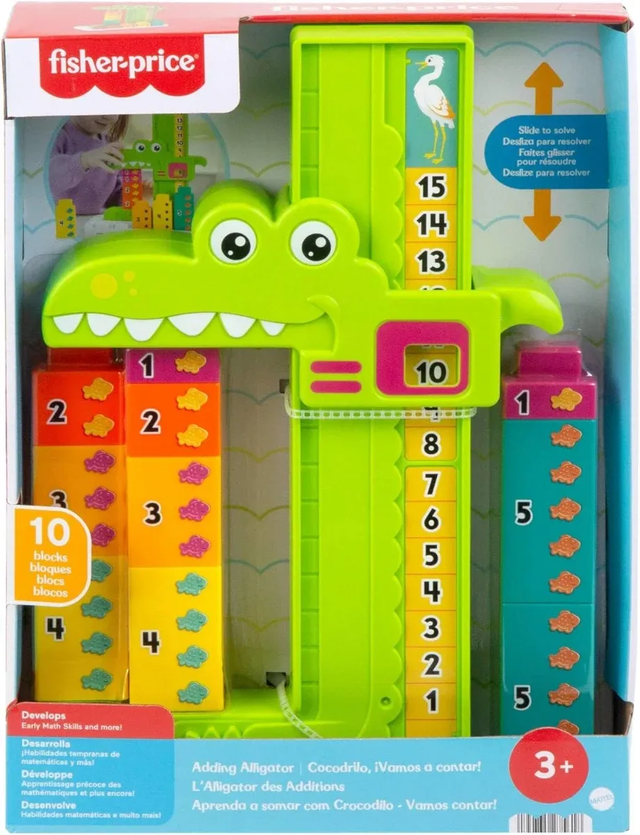 Jucarie educationala cu numere, Fisher Price, JCT13